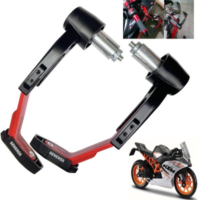 Generox Handle Protector Lever Guard for All Bike REDnBLACK_208 Bike Crash Guard(KTM)