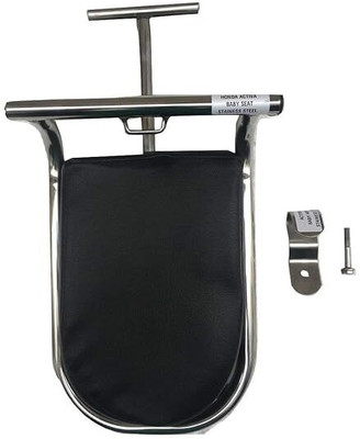 TRADE HUNTER STAINLESS STEEL UNIVERSAL FOLDING BABY SEAT FOR ACCESS.BURGMAN.JUPITAR.ACTIVA Bike Crash Guard(Honda)