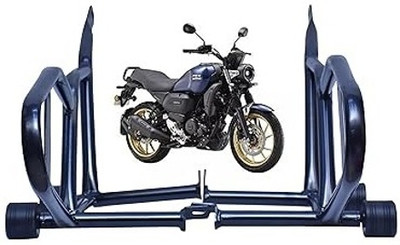 Autobrand Heavy Quality Metal Crash Guard with 4 Slider Compatible for Yamaha FZX (Black)