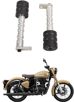 Enfield Works Heavy Duty CNC Frame Slider Crash Protection Guard (Frame Protector) EW-2397 Bike Crash Guard(Universal For Bike)