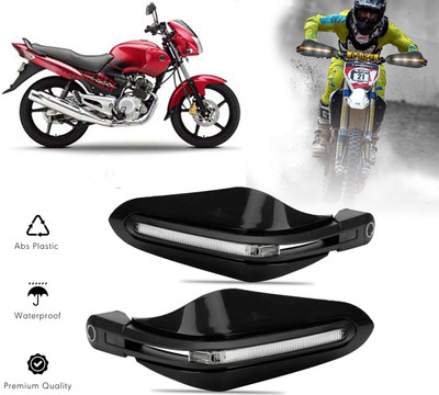 AUTO PEARL Black Protector Proguard Pro Brake Clutch Lever Protector Guard Bike Crash Guard(Yamaha)