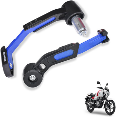 Generox Adjustable CNC Lever Guard for All Bike BlueLG263 Bike Crash Guard(Bajaj)