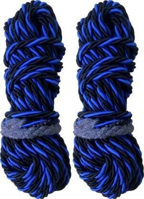 Vrider Leg Guard Rope Pack of 2 Bike Crash Guard Rope Blue(Universal For Bike)(Universal For Bike)