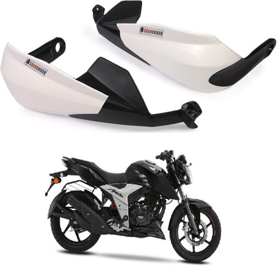 Grandbiker Hand Palm Protector Wind Deflector Lever Protector for Apache RTR 160 Handlebar Hand Guard(TVS)