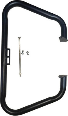 aqrin LG-RE-BT-MT-350-BLK Bike Leg Guard(Royal Enfield)