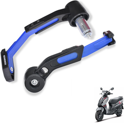 Generox Adjustable CNC Lever Guard for All Bike BlueLG150 Bike Crash Guard(Suzuki)