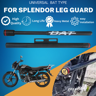 ENEMYT BAT15 GOOD QUALITY SPLONDER BAT HEAVY LEG GOURD Bike Crash Guard(Hero)
