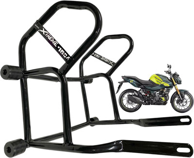 Dhe Best Motorcycle H5 Leg Guard Crash Bar With Frame Slider for Hero Xtreme 160R 4V Bike Crash Guard