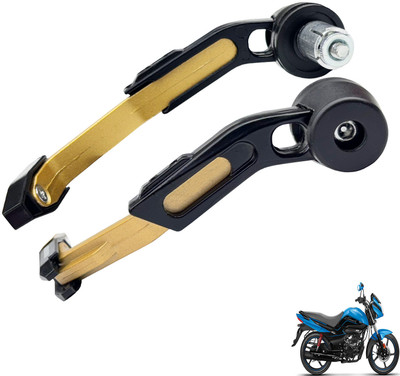 Generox Handle Clutch Lever Protector Guard for All Bike Golden_CNC-LG314 Bike Crash Guard(Universal For Bike)