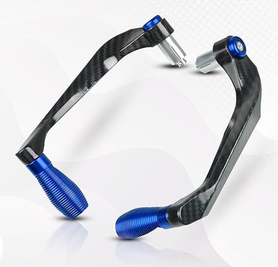 Generox Premium Quality (BLUE) Lever Protector Handle Guard Bike Crash Guard(Universal For Bike)