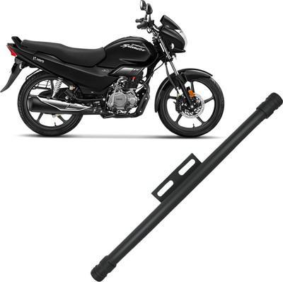 DAZZRIDE Bike Heavy Duty Single Rod Leg Guard for Hero Super Splendor Black All Model Bike Crash Guard(Hero, Universal For Bike)
