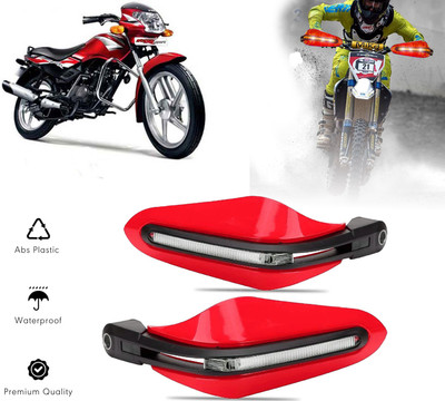 AUTO PEARL RED Protector Proguard Pro Brake Clutch Lever Protector Guard Bike Crash Guard(TVS)