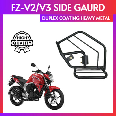 ZRIDE High QUALITY NEW HEAVY METAL SIDE GUARD FOR FZ V2/V3 Bike Saree Guard(Yamaha)