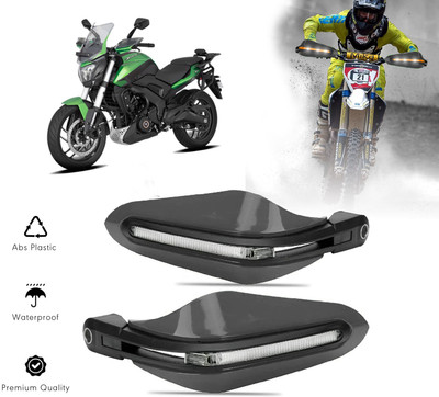 AUTO PEARL Grey Protector Proguard Pro Brake Clutch Lever Protector Guard Bike Crash Guard(Bajaj)