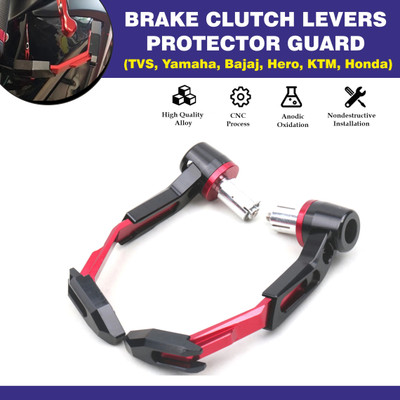 INGPRIDE BASKE_HEAVY QUALITY LEVER GURAD BIKE PROTECTOR GUARD UNIVERSAL Bike Crash Guard(Bajaj, TVS, KTM, Hero, Honda, Suzuki)