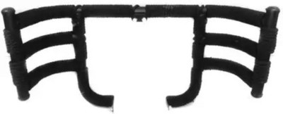 DOLSHACOB Heavy Duty Airfly Front Leg Guard 3 Pipe with Rope For Meteor 350 Models Bike Crash Guard(Royal Enfield)