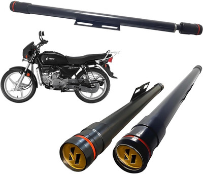 RACER'S EDGE Open Single Rod Leg Guard for Splendor Bike Heavy Duty Bike Leg Guard(Hero)