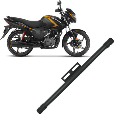 DAZZRIDE Bike Heavy Duty Single Rod Leg Guard for Hero Glamour Canvas Gold All Model Bike Crash Guard(Hero, Universal For Bike)