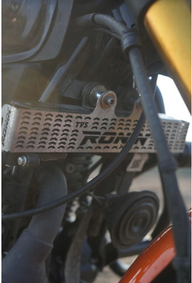 auto trends TVS Ronin Radiator grill/guard black Bike Radiator Guard(TVS)
