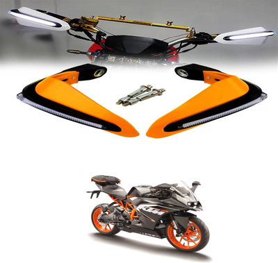 XZRTZ Handguard Handlebar Protector Handguard Turn Orange ForRC 200 Bike Crash Guard(KTM)