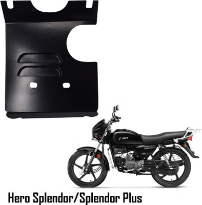 Autoladders ENGINE PLATE SAFETY GUARD FOR HERO SPLENDOR PLUS/PRO Bike Engine Guard(Hero)