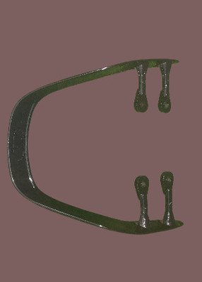 pnk STYLISH HEAVY S ROD OPEN LEG GUARD Bike Crash Guard_184(Hero)