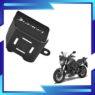 DAZZRIDE Dominar 400/250 Rear Brake Oil Container Guard/Disc Oil cap Bike Crash Guard(Bajaj)