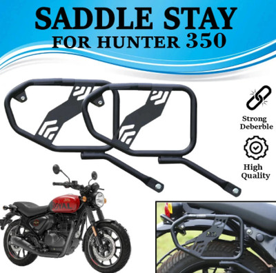 ASRYD Motorcycle Royal Enfield Hunter 350 Saddle Stay Heavy Quality Bike Crash Guard(Royal Enfield)