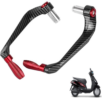 Generox Premium Quality's Protective Lever Guard (RED) for All Bike Bike Crash Guard(Suzuki)
