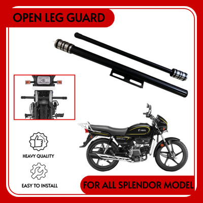 ZRIDE Premium Quality Open Rod Leg Guard For Hero Splendor ALL Model Bike Crash Guard(Hero, Universal For Bike)