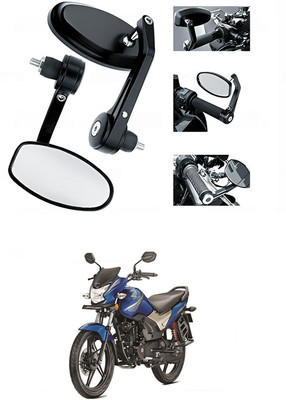 LOVMOTO Manual Dual Mirror For Honda CB Shine(Exterior)