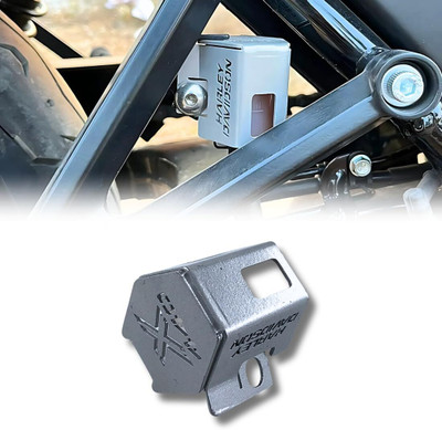 PHANTOM Rear Silver Oil Container Premium Guard Harley-Davidson X440 Scratch-Resistant Bike Crash Guard(Harley Davidson)