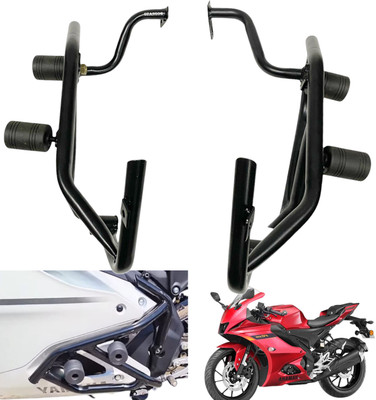 OZANGO Bike Accessories Crash Guard Leg Guard Support Frame 4 Slider for R15 V4(Royal Enfield)
