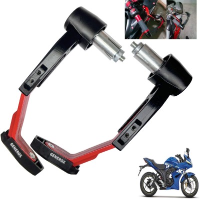 Generox Handle Protector Lever Guard for All Bike REDnBLACK_119 Bike Crash Guard(Suzuki)