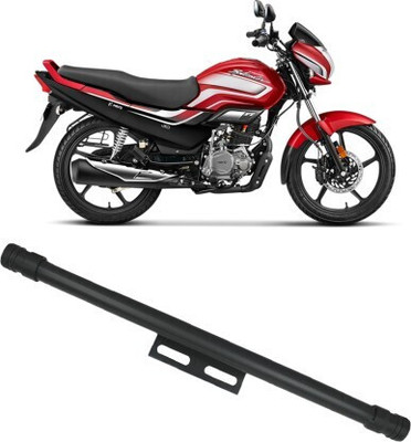 SRPHERE Heavy Single Rod Leg Guard For Hero Super Splendor Red ALL Model PQ Bike Crash Guard(Hero, Universal For Bike)