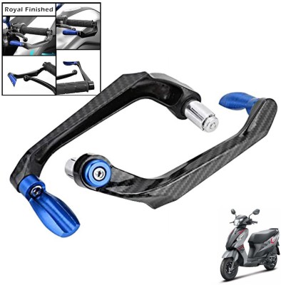 Generox Handlebar Brake Clutch Lever Hand Guard Protector GXcarbonLGBLUE150 Bike Crash Guard(Suzuki)