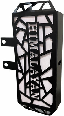 SGTB Himalayan Radiator Guard Metal Matt Black Bullet Grill Bike Radiator Guard(Royal Enfield)