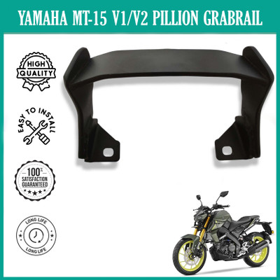 DAZZRIDE Heavy Quality MT15 V1/V2 Pillion Grabrail Black Handlebar Hand Guard(Yamaha)