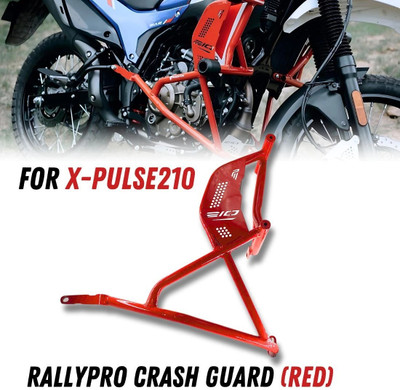PHANTOM Crash Guard X-Pullsse 210-Heavy Engine Guard Protection–Red Variation(Hero)
