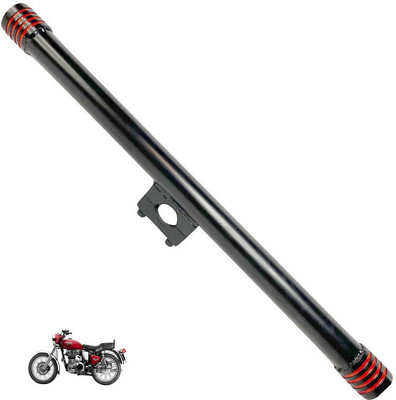 Dhe Best Bike Front Leg Guard Single Rod Red Ring For Royal Enfield Electra Twin Spark Bike Crash Guard(Royal Enfield)