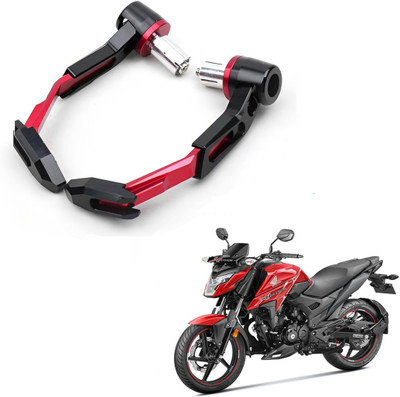 ROYAL AUTO MART RED CNC Brake Clutch Lever Protector for motorcycles_95 Handlebar Hand Guard(Honda)