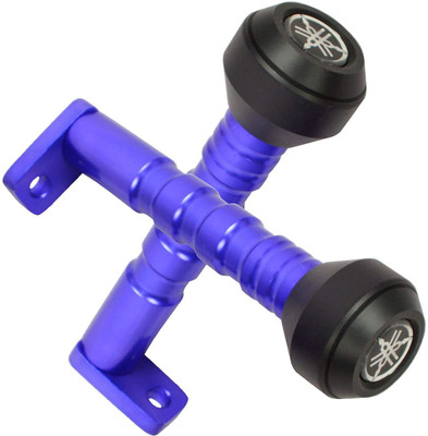 Bike World CNC Frame Slider Crash Guard Bike Protector(Yamaha)