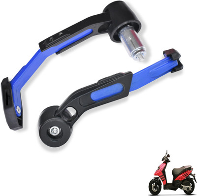 Shopland Adjustable CNC Lever Guard for All Bike LG_Blue295 Bike Crash Guard(Aprilia)