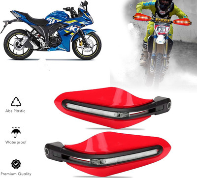AUTO PEARL RED Protector Proguard Pro Brake Clutch Lever Protector Guard Bike Crash Guard(Suzuki)