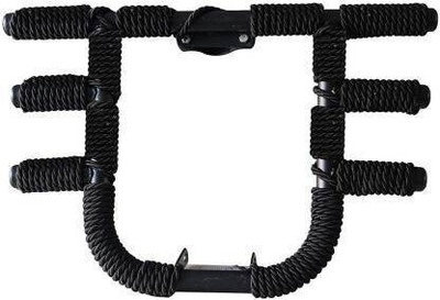 inayat New Z4 Bike Bullet Heavy Safety 3 Bend Bar-Rod Front Airfly Leg Guard Tied with Rope Black Compatible Bike Crash Guard(Royal Enfield)
