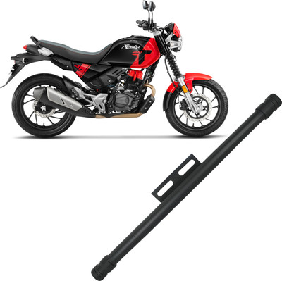 DAZZRIDE Bike Heavy Duty Single Rod Leg Guard for Hero X-Pulse 200T Red All Model Bike Crash Guard(Hero, Universal For Bike)