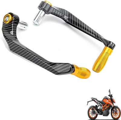 Generox Premium Quality Protective Lever Guard for All BikeGX-CRNF-GolDenLG356 Bike Crash Guard(KTM)