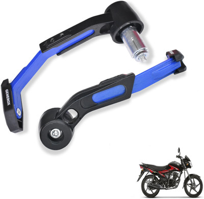 Generox Adjustable CNC Lever Guard for All Bike BlueLG132 Bike Crash Guard(Suzuki)