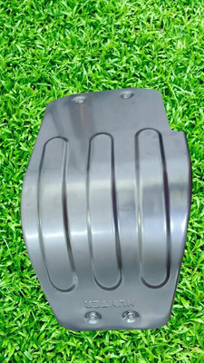 HARE KRISHNA BIKE ACCESSORIES HUNTER 350CC SILVER SUMGUARD Bike Engine Guard(Royal Enfield)