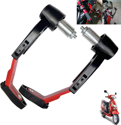 Shopland Adjustable Clutch Lever Guard for All Bike SL-Red093 Bike Crash Guard(Mahindra)